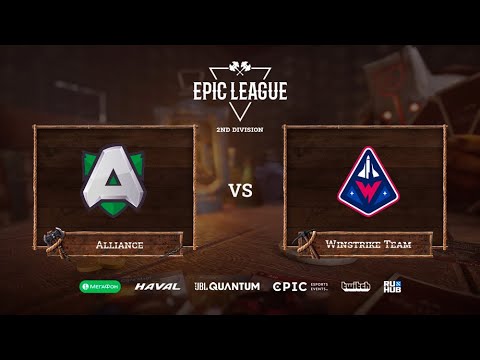 Alliance vs Winstrike Team, EPIC League Season 2, bo3, game 2 [4ce & Lex]