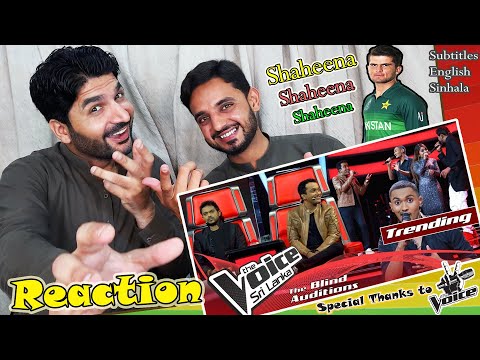 Pakistani reaction on Subhath Sanjula - Shaheena (ෂහීනා) | Blind Auditions | The Voice Sri Lanka