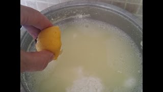 El Yapımı Beyaz Peynir Tarifi limon mayalı ve doğal