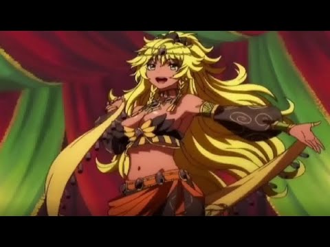 Dark Skin Anime Girl Sasha - Chain Chronicle Short Animation