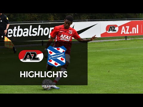 Goals Jong AZ - Jong sc Heerenveen (2-1) | Oefenwedstrijd