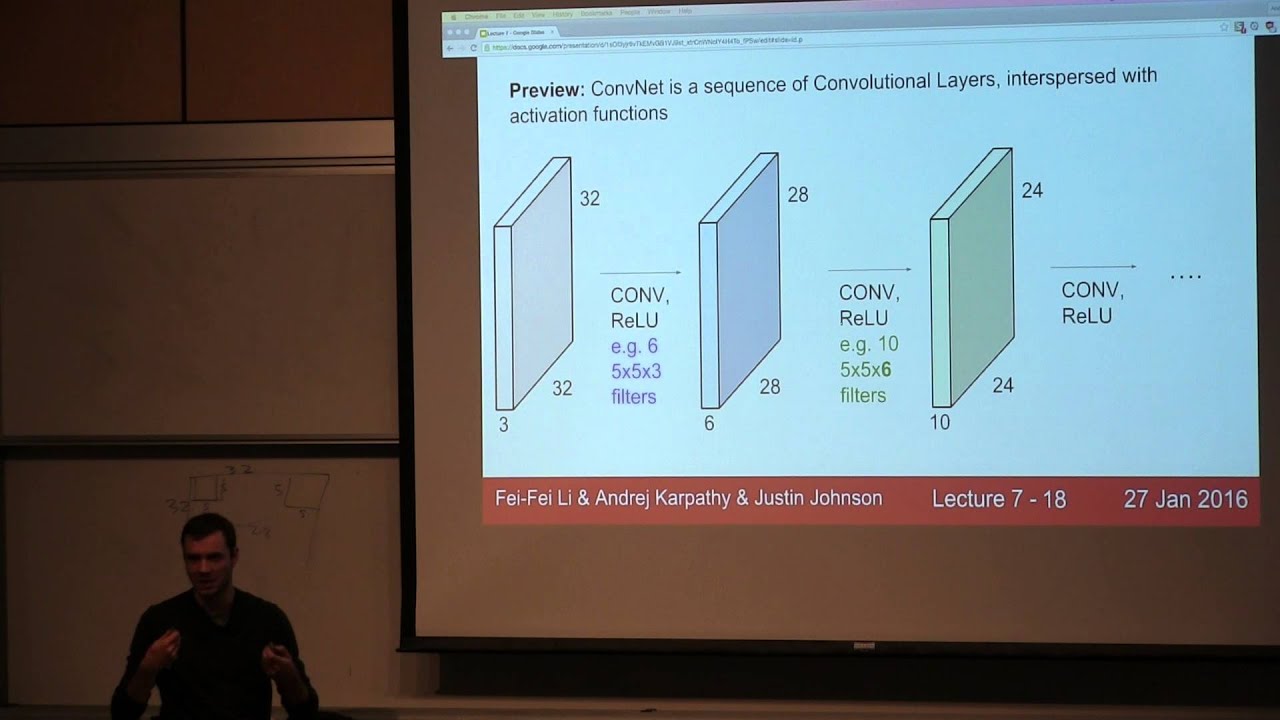 CS231n Winter 2016: Lecture 7: Convolutional Neural Networks