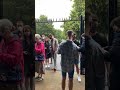 Here come the fans - Day One is go!