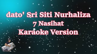 Download lagu 7 Nasihat - Dato Sri Siti Nurhaliza, Kmy Kmo & Luca Sickta | KARAOKE HD mp3