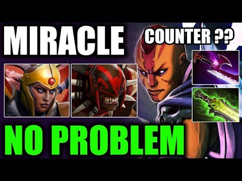 Miracle [AntiMage] - Counter picks No Fu**king Problem!! Hard to counter M-God Dota 2