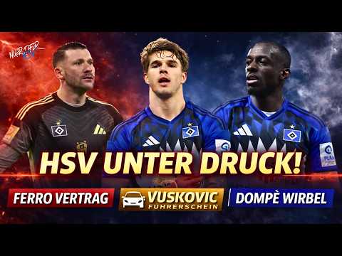 HSV NEWS! Vertragsstress bei Ferro – Insta-Wirbel um Dompé – Führerschein für Vuskovic
