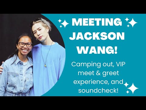 5.4.2023 | Meeting Jackson Wang! | Camping, VIP Meet & Greet, Soundcheck | Wintrust Arena - Chicago