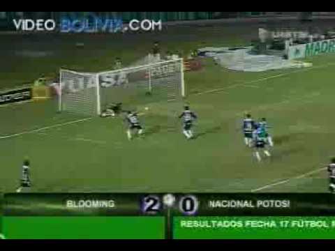 Blooming (2) Vs. Nacional Potosí (0) - 12da Fecha Apertura 2009 - www.videobolivia.com