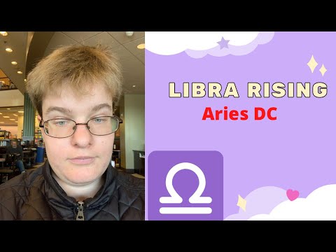 LIBRA RISING ♎️ + ARIES DESCENDANT♈️