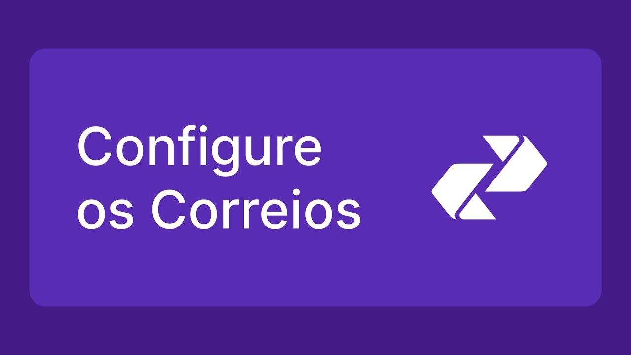 Como configurar Correios na sua conta Yampi