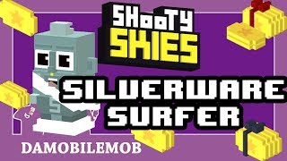 ★ SHOOTY SKIES Secret Characters | SILVERWARE SURFER Unlocked (Blooper Heroes Update July 2017)