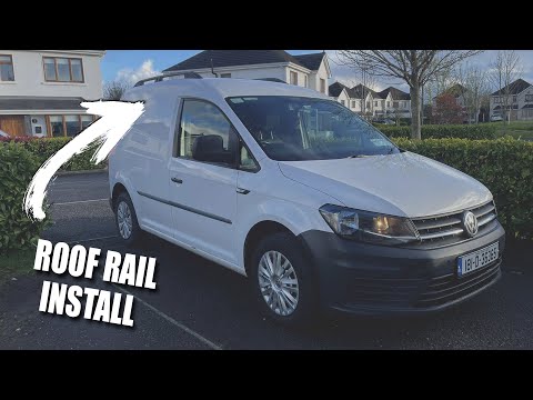 *NEW VEHICLE* Roof Rail Install - VW Caddy Mk 4 Build Ep. 1
