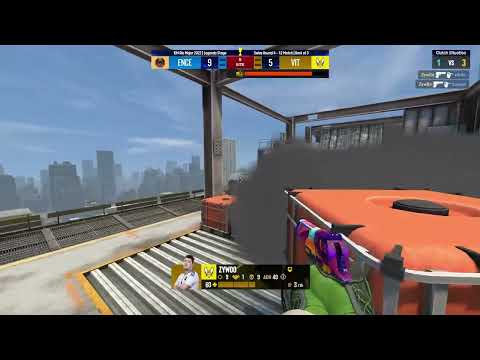 INSANE Zywoo 1v4 Deagle Clutch - IEM Rio Major 2022 | CSGO #csgo