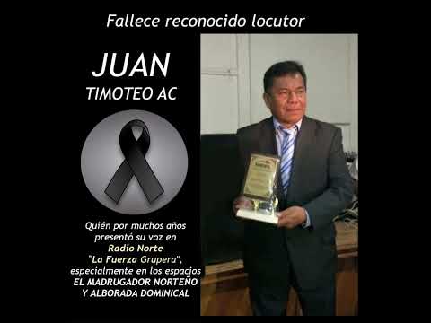 Fallece reconocido locutor en Coban, Alta Verapaz