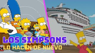 Los SIMPSONS predicen el CRUCERO varado del NUEVO BICHO