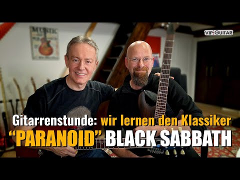 Gitarre Songtutorial: "Paranoid" Black Sabbath / Tony Iommi