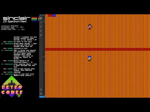 ZX Spectrum Next Game Dev - Z80n - 8-Bit RPG / Hardware TileMap
