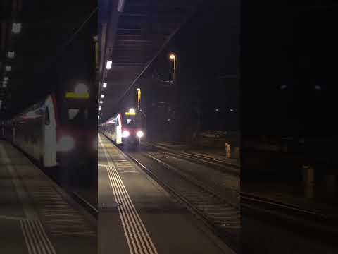 Flirt-4 “Mouette” IR36 to Basel SBB in Rheinfelden