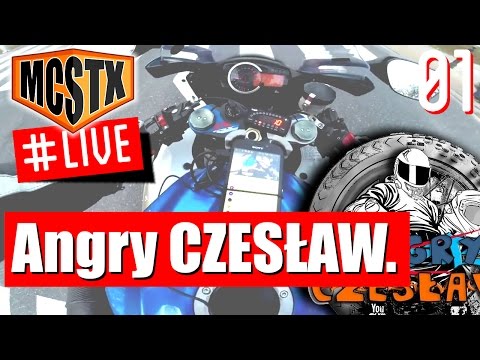 ANGRY CZESŁAW LIVE! - 2x GSXR vs YAMAHA R1 | Zohan nie dotarł