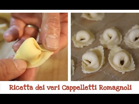 I VERI CAPPELLETTI ROMAGNOLI ricetta originale / Italian stuffed pasta [sub eng]