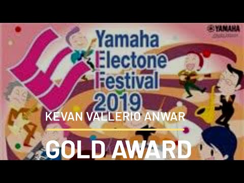 Yamaha Electone Fiesta 2019..Congratz Mas Rio GOLD WINNER....