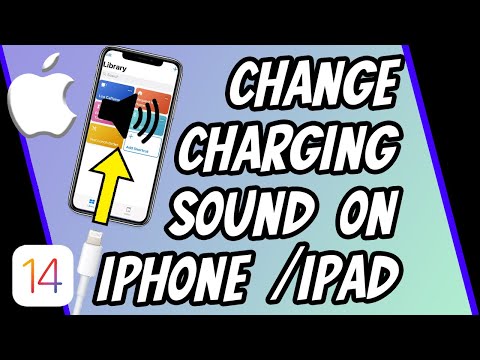 How To Change Charging Sound iOS 14 or Siri Speak When iPhone iPad Connected