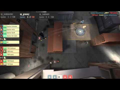 VanillaTV - Epsilon vs TCM - ETF2L Season 12 Grand Final - Arx and Beta - Granary [Map2]