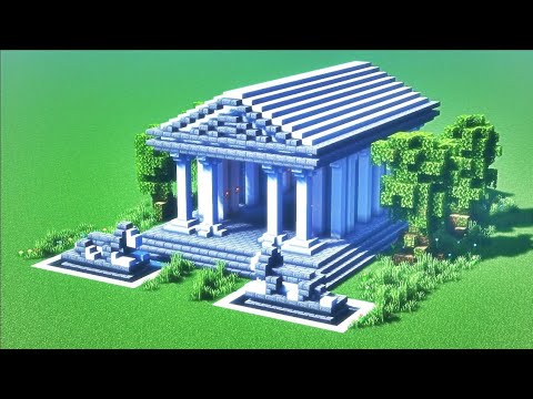 COME COSTRUIRE UN TEMPIO SU MINECRAFT - Minecraft Tutorial ITA
