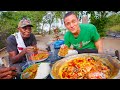 Spiciest Food In Africa PALM NUT SOUP In A Village In Ivory Coast