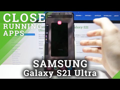How to Turn Off Running Apps SAMSUNG Galaxy S21 Ultra – Disable Running Apps