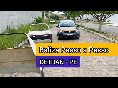 Baliza passo a passo DETRAN - PE