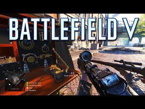 Battlefield 5 Gun Play : Selbstlader 1906 Recon Rifle