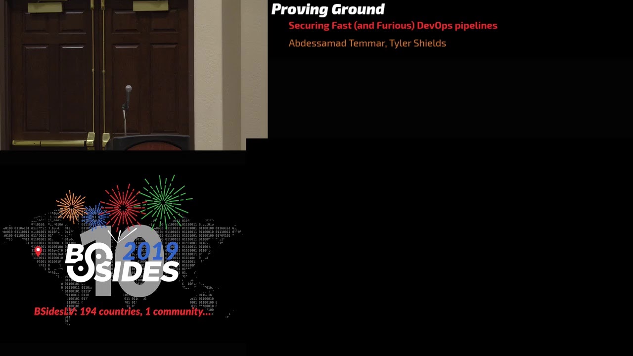BSides Las Vegas 2019 Day Two - Proving Ground