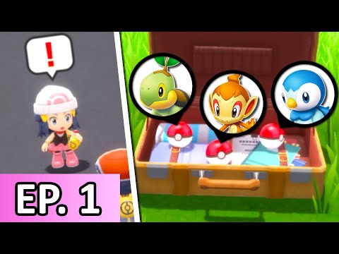 RITORNO A SINNOH! Turtwig, Chimchar o Piplup? - Pokémon Perla Splendente ITA #1