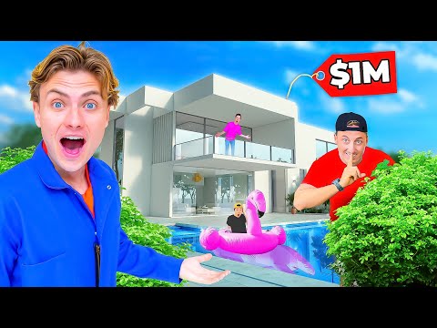 LAST TO LEAVE $1,000,000 MANSION KEEPS IT!!