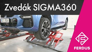 Nůžkový zvedák SIGMA360 předváděcí