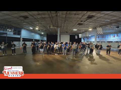 South Philadelphia String Band "How Deep Is Your Love" - 2023 Rehearsal Warmup