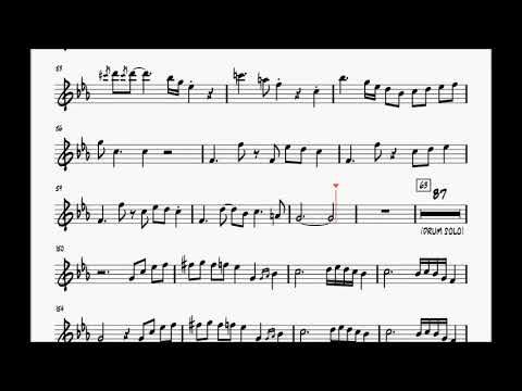 Take Five   Dave Brubeck Saxophone Sheet Music