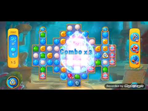 Fishdom level 2087. NOboosters