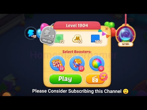 Matchington Mansion Level 1904, Level 1905, Level 1906(Hard) & Level 1907@Intvo