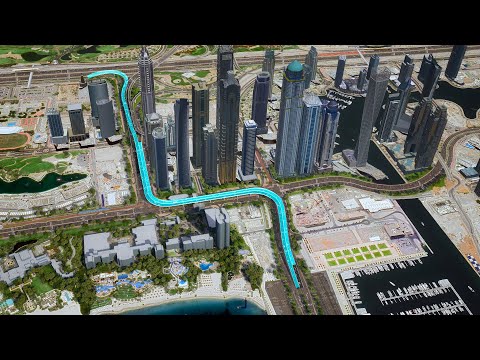 New traffic bridge for Dubai Harbour