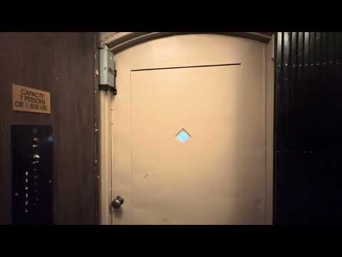 ROUGH 1926 Gated Spencer Traction Elevator | Casa Baywood Apartments | San Mateo, CA