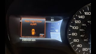 2011 Ford Edge Door Ajar Repair - Rear Passenger Side