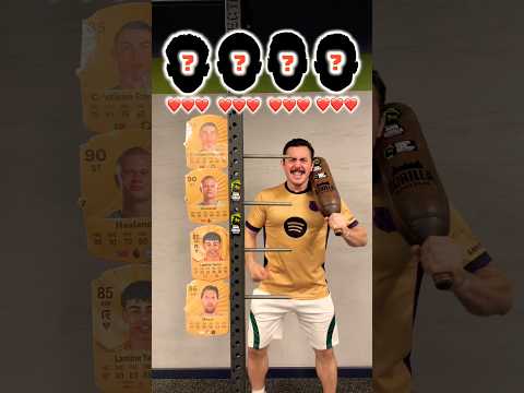 🧱GUESS THE FOOTBALLERS IN THREE HIT OF HITTING THE STICK | WHO IS LAST?🥸⚽️ #football