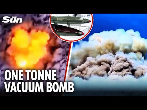 Leaked footage shows terrifying new GAZAP ‘vacuum bomb’ - one of world’s most destructive weapons