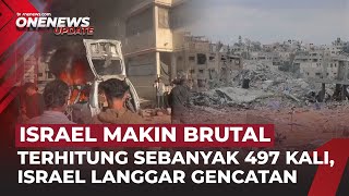 Download lagu Gencatan Senjata Hanya Nama: Israel Tercatat Langgar 497 Kali | OneNews Update mp3