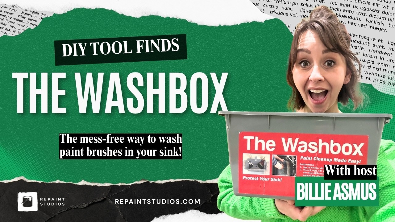 DIY Tool Find: Stop Washing Paint Down the Drain with The WashBox 🎨