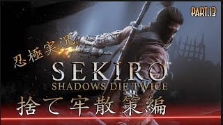【隻狼/SEKIRO】忍びを極める実況Part.13〜捨て牢散策編〜 PS4Pro高画質【せきろう/よにんぼっち】