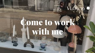 Come to work with me and how i enjoy my days off 💼🌷 Ep.19