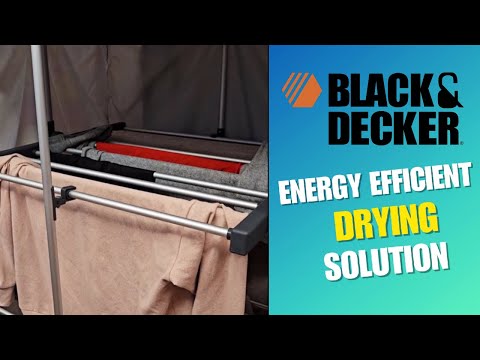 BLACK & DECKER 3-Tier Heated Clothes Airer Dryer Review